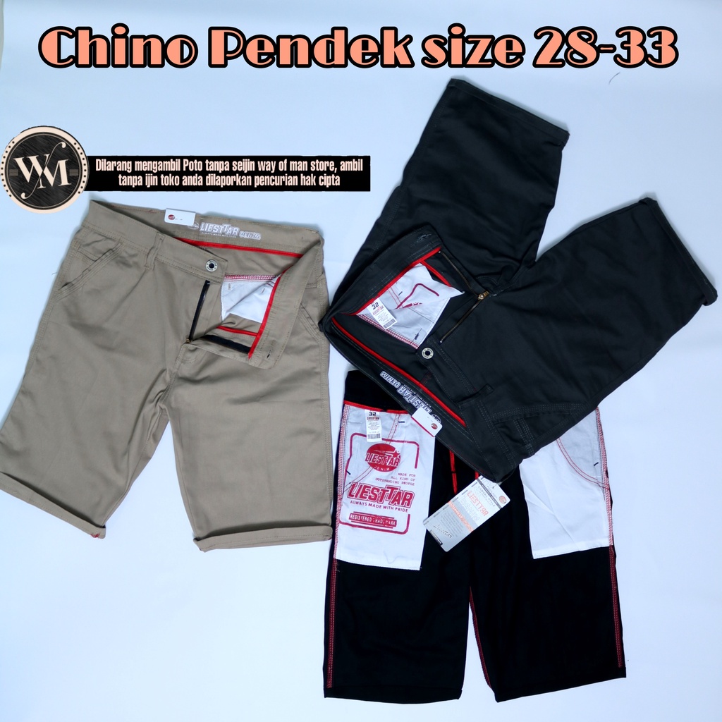 Celana Pendek katun chino