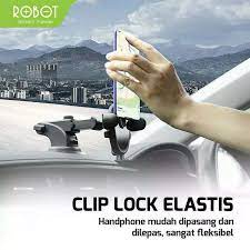 ROBOT RT-CH11S suction  cup &amp; spring lock washable car stent black