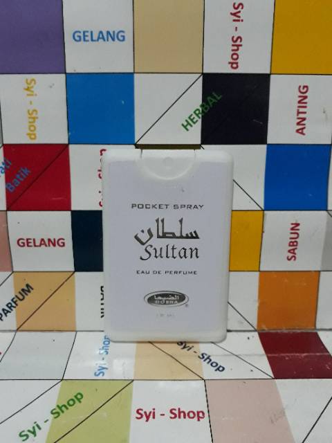 Parfum SULTAN POCKET SPRAY EAU DE PERFUME By DOBHA 18 ml