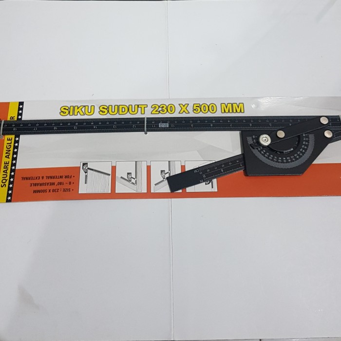 

Promo Aldo Penggaris Busur Sks500 230 X 500 Mm Square Angle Ruler Siku Sudut Promo