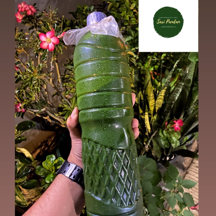

Sari Pandan Endapan 100 Asli Bangka 15 Liter