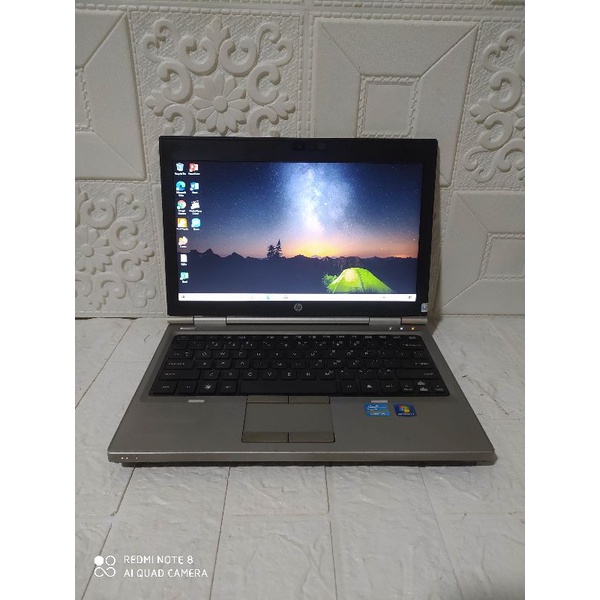 HP Elitebook 2570p Silver i5-3320M RAM 4GB HDD 320GB Second
