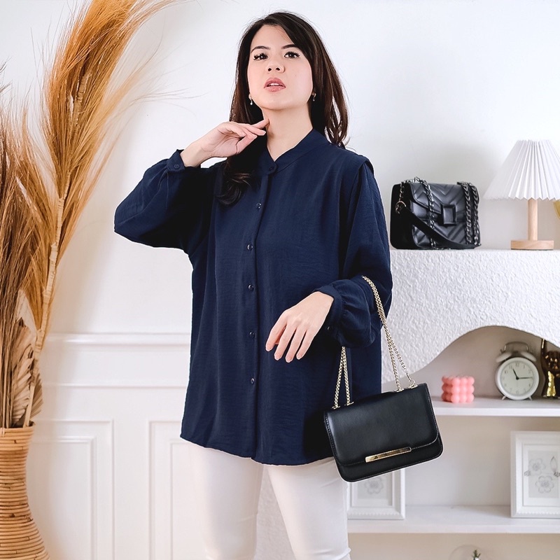 Atasan wanita VIOLA BLOUSE CRINCLE AIRFLOW PREMIUM