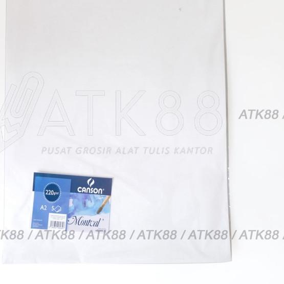 

♣ Canson Montval 220 Gsm A2 Kertas Gambar Cat Air Watercolor Paper 5 Lbr ➮