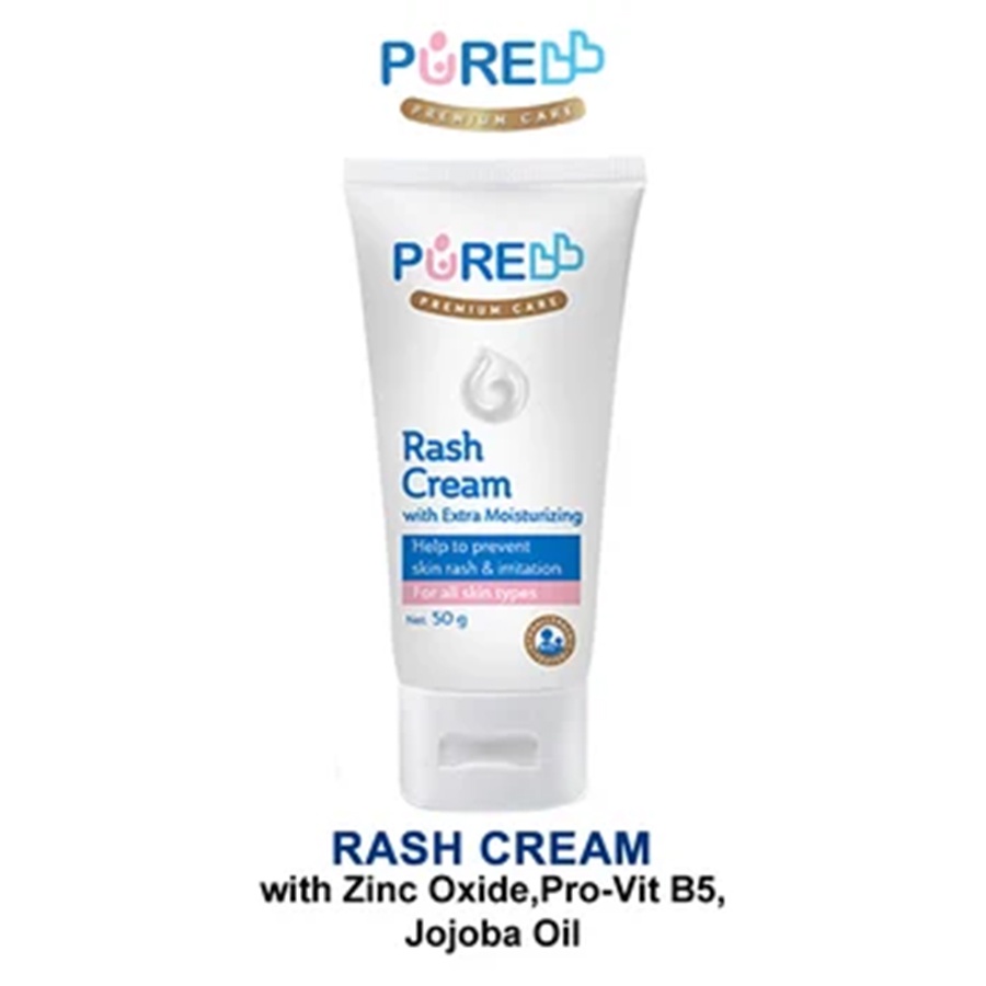 Pure Baby Rash Cream 50gr Baby Cream Krim Lotion Bayi