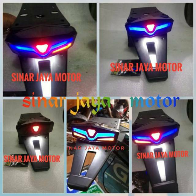 Lampu stop klx 150 klx 250 dtracker 150 . Bf 150 belakang led seiin spakbor belakang