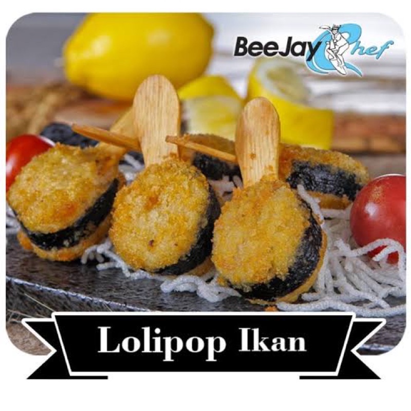 Beejaychef lolipop ikan 250gram/ Beejay olahan ikan