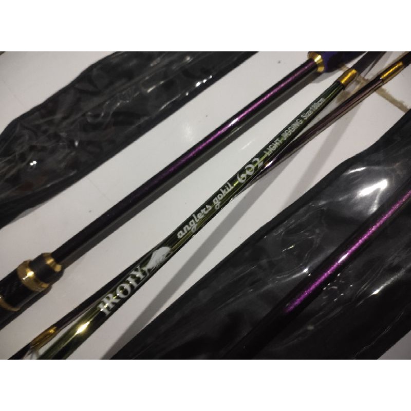 Joran Iroly Anglers Gokil Light Jigging PE 1-2 sampai 2-3