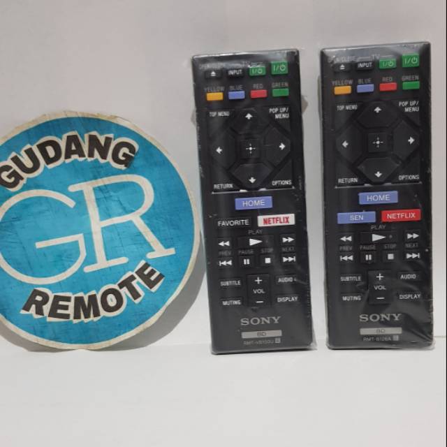 Remote Remot DVD Bluray Sony Original asli