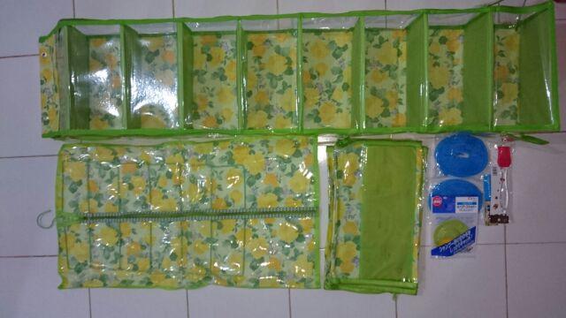[freeongkir] Rak Jilbab + Rak Tas + Rak Sepatu Gantung 3in1
