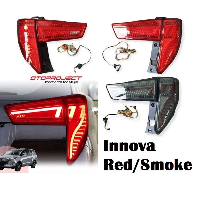 STOP LAMP TOYOTA INNOVA REBORN 2016 Stoplamp Tail Light Lampu Belakang Stop otoproject trunk lid tengah sequential innova