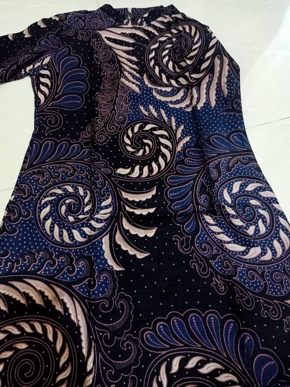 Murah Terlaris Serut Genes Jelita Tunic Navbor Yelbor Whitbor Creambor Tunik Batik