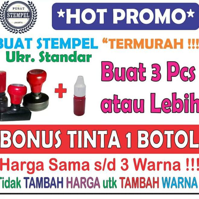 

Hot Promo!! Stempel Flash/Warna Termurah . (Ukr. Standar)