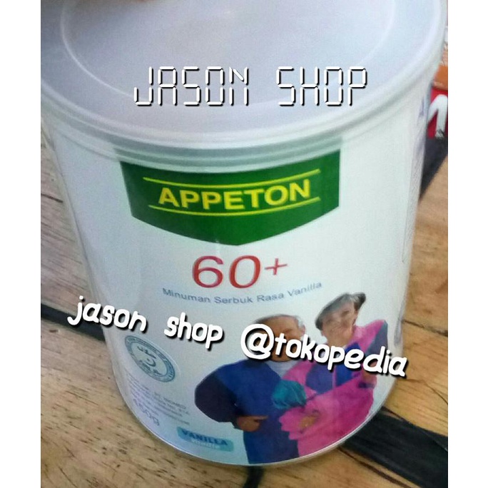 

[COD] Susu Appeton 60+ 450 gram/Appeton dewasa 60+ 450 gram [COD]