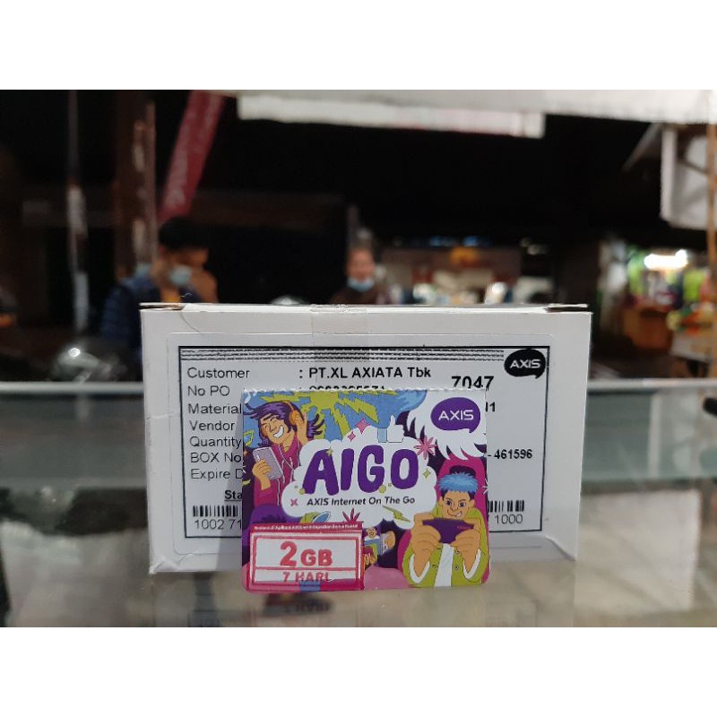 VOUCHER AXIS 2GB 7HARI