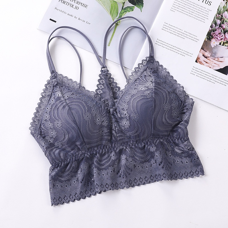 CJBH-02 TINO Bralette Wanita Renda Murah/tanktop singlet Bra Crop Import