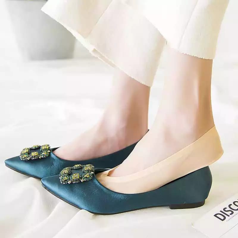 INSOLE 3D WANITA INVISIBLE ALAS SEPATU WANITA KAUS KAKI BALET KAUS KAKI INVISIBLE INSOL SEPATU EMPUK