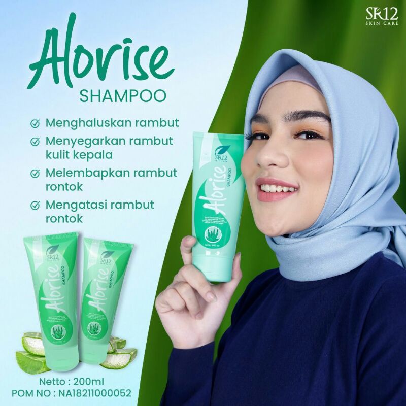 Shampo SR12/Alorise SR12/Coconut SR12/Bebas rontok/bebas ketombe