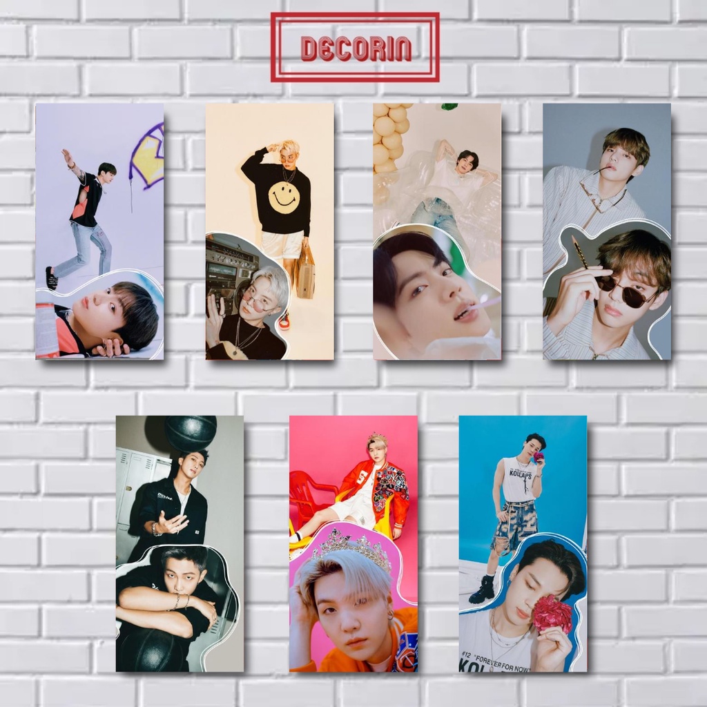 [COD] Poster kayu BTS WEVERSE MAGAZINE Part 1/ Hiasan dinding/Pajangan dinding/Walldecor/Army/Bangta