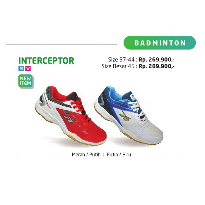 PROMO SPOTEC INTERCEPTOR SIZE BESAR - BADMINTON - SEPATU BADMINTON