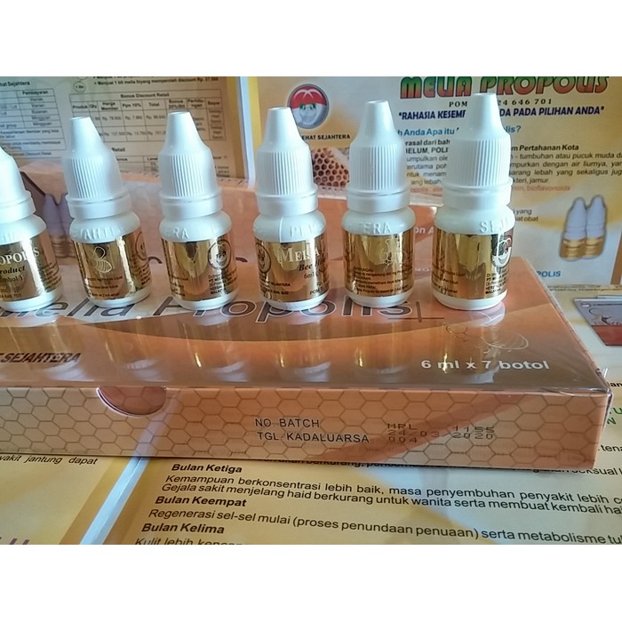 Paket Propolis Melia Sehat Sejahterah Box Original