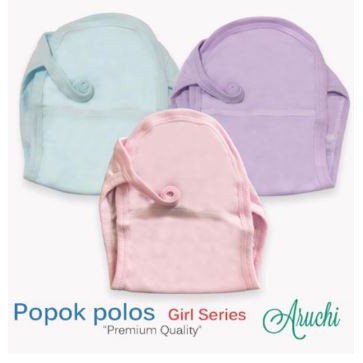 LIBBY POPOK KAIN isi 4 pcs / ARUCHI POPOK KAIN MOTIF Bayi  Bahan Lembut isi 3 pcs