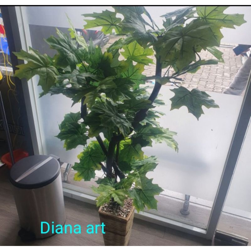 pohon maple#pohon anggur#daun maple#daun anggur#pohon bonsai#tanaman bonsai palsu#