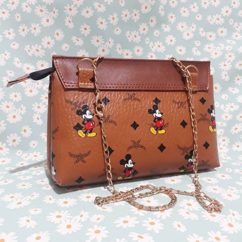 SLING BAG LOLY MICKEY / TAS SELEMPANG KEKINIAN / TAS WANITA MURAH