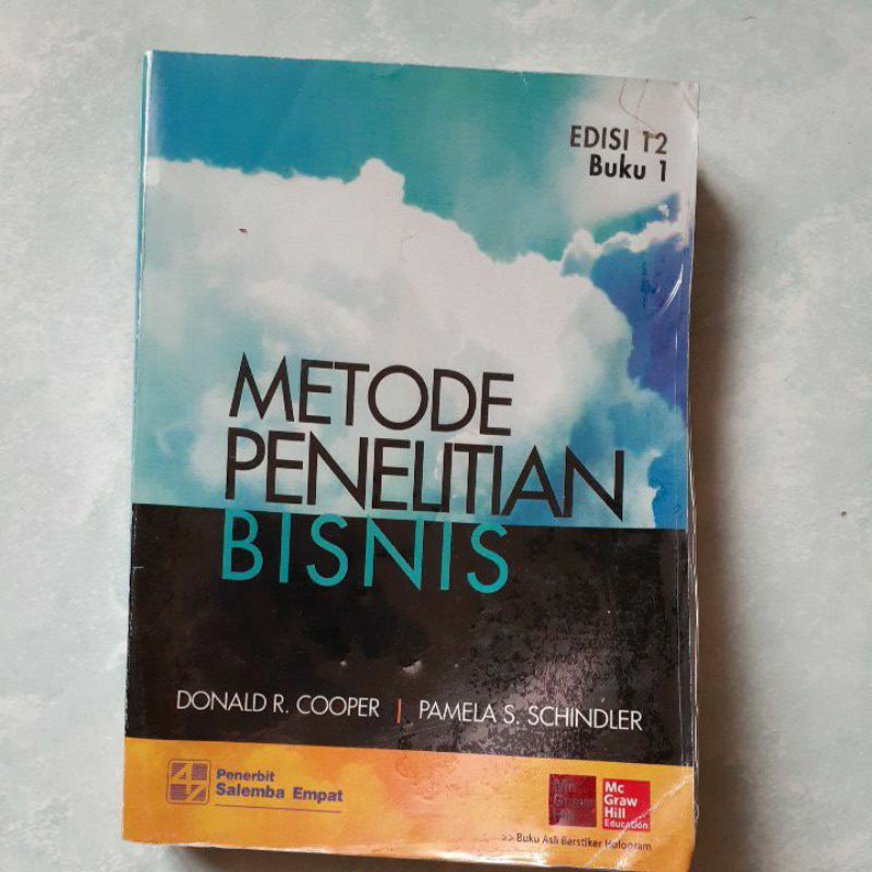 PRELOVED BUKU METODE PENELITIAN BISNIS