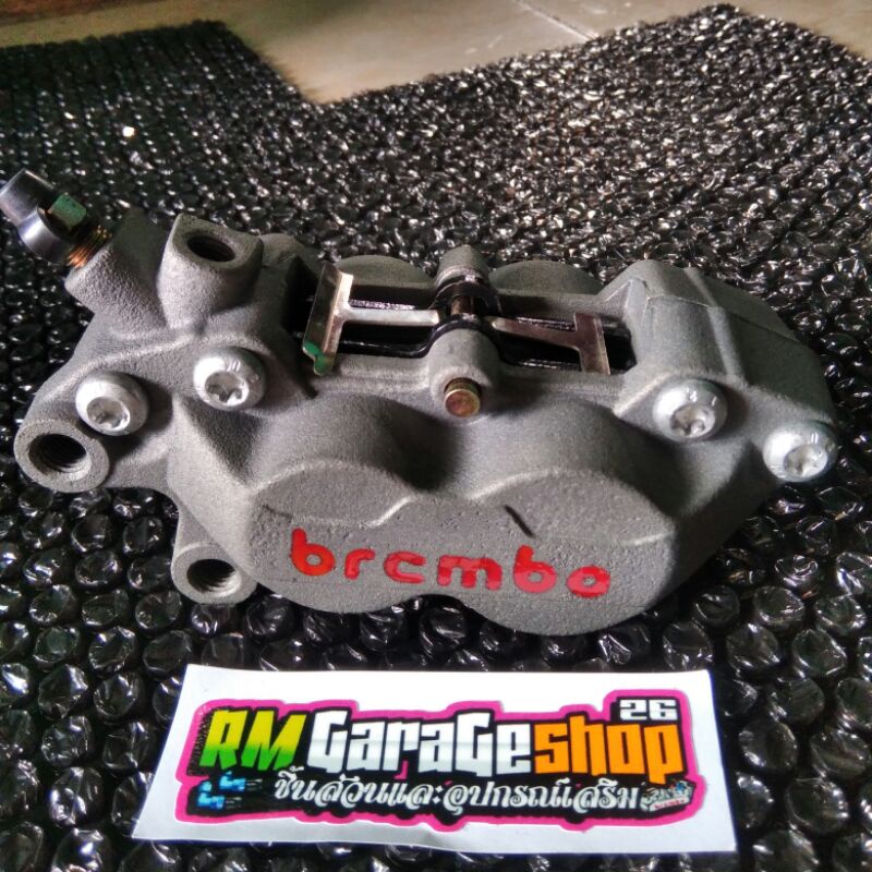 kaliper brembo 4p big kiri grey batu grade thailand