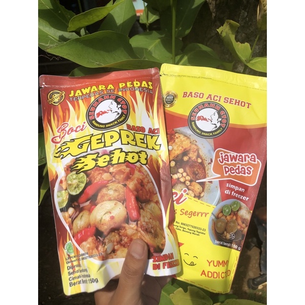 

Paket bundling boci sehot jawara & boci geprek sehot