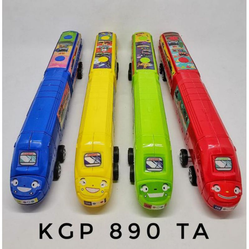 KGP 890 CG MAINAN KERETA API EXPRESS SUPER PANJANG 44CM / MAINAN KERETA MRT INDONESIA FRUCTION