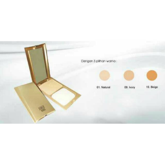 Inez 900 Lustrous Pressed Powder Two Way Cake Refill Shopee Indonesia