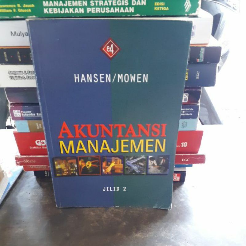 

BUKU ORIGINAL AKUNTANSI MANAJEMEN JLD 2 HANSEN/MOWEN
