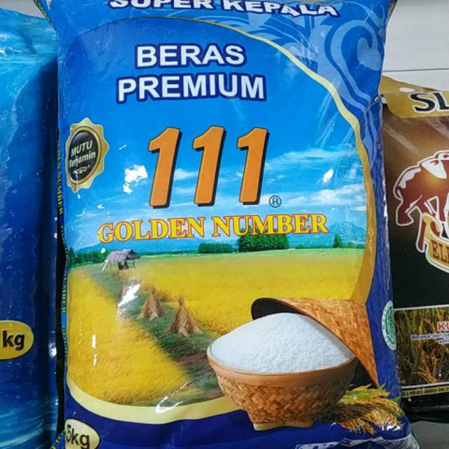 

Beras golden number 5kg