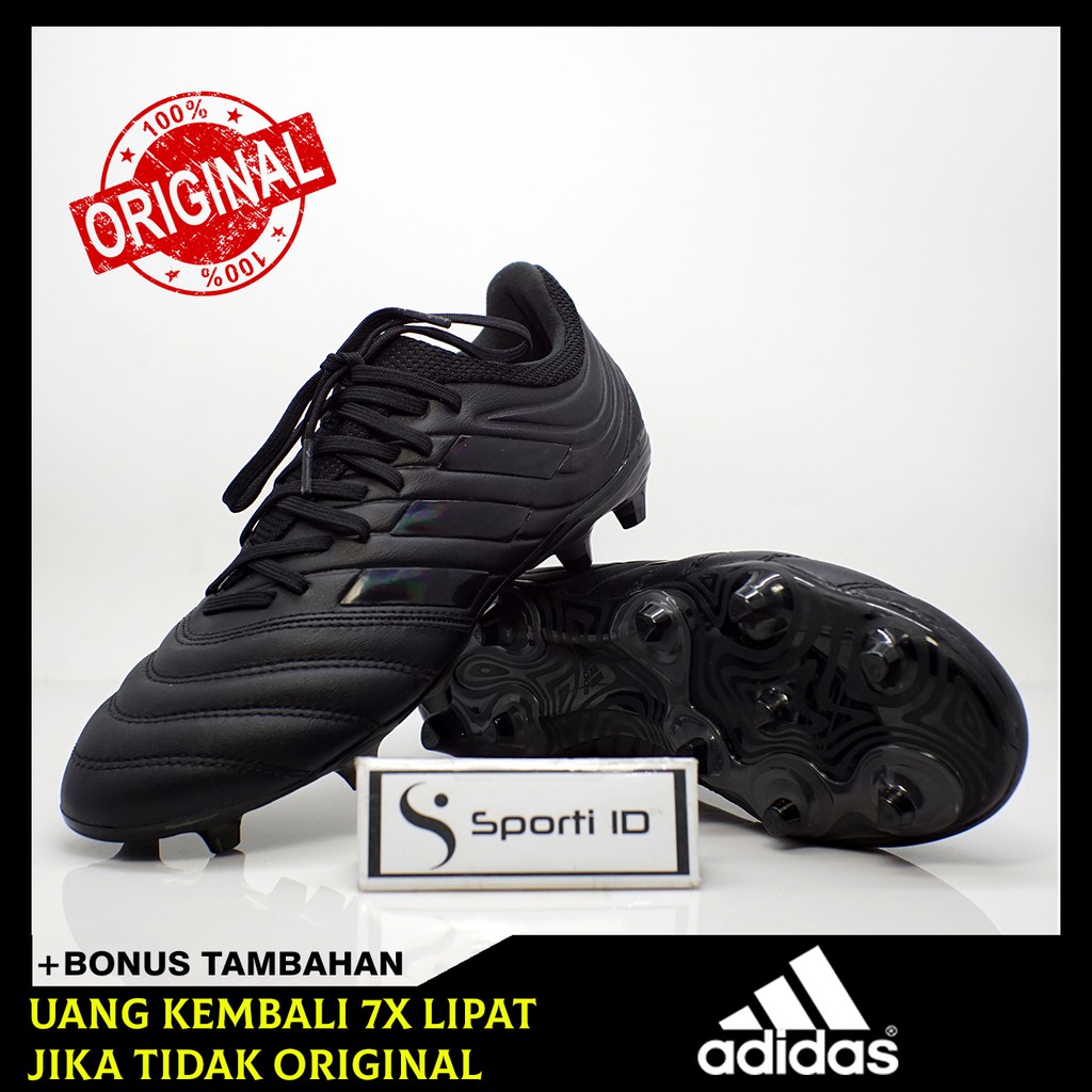 Sepatu Bola Adidas Copa 19.3 FG Full Black F35493 Original BNIB