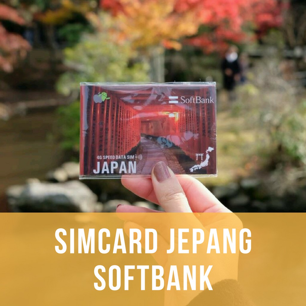 SIMCARD JEPANG SOFTBANK | JAPAN SIMCARD