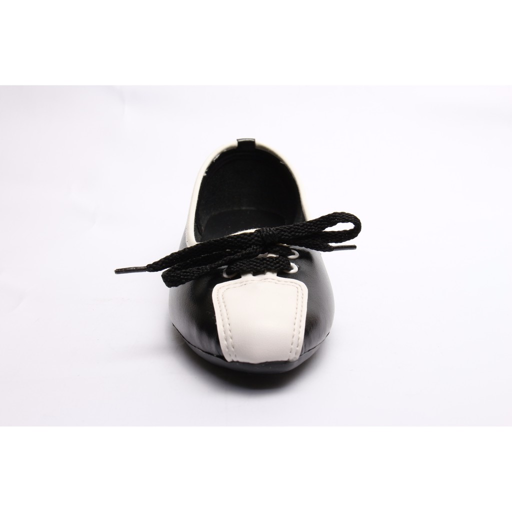 PROMO Sepatu Wanita Flatshoes HEM Hitam - 6077
