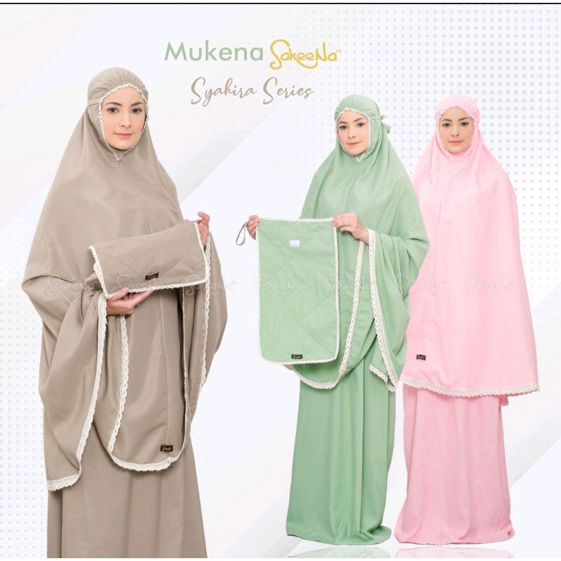 mukena sakeena - syahira series