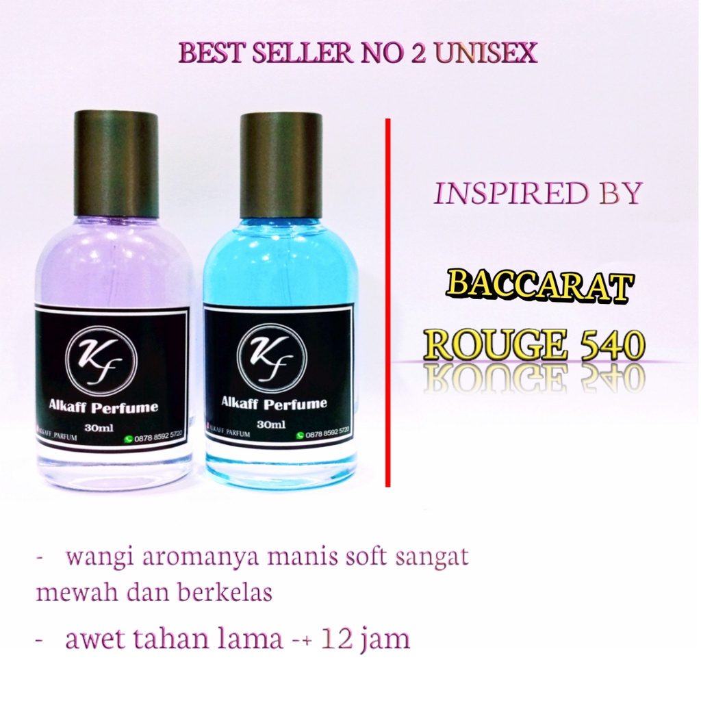 parfum bKRT r0ucee 540 super premium.parfum terlaris awet - + 12 jam