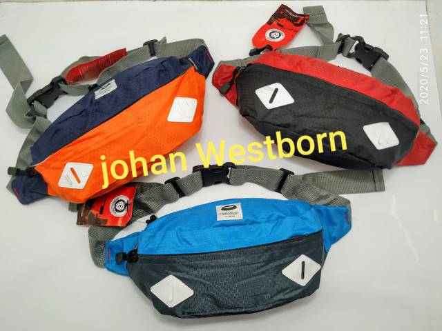 Tas Waist Bag Pria Dhavin COMBINASI warna