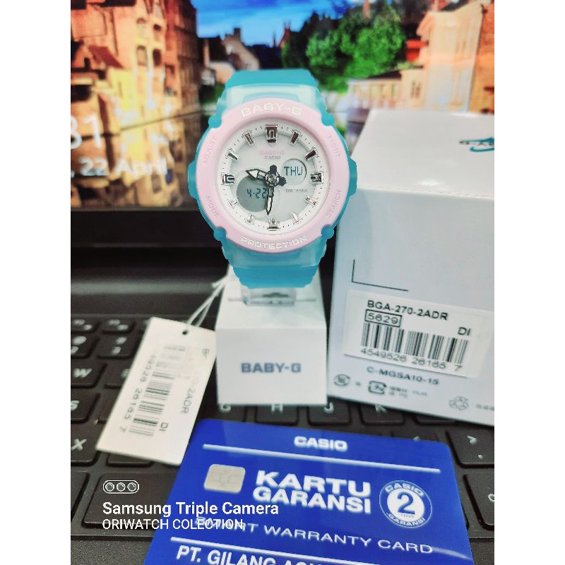 jam tangan wanita BABY-G BGA-270-2ADR Original