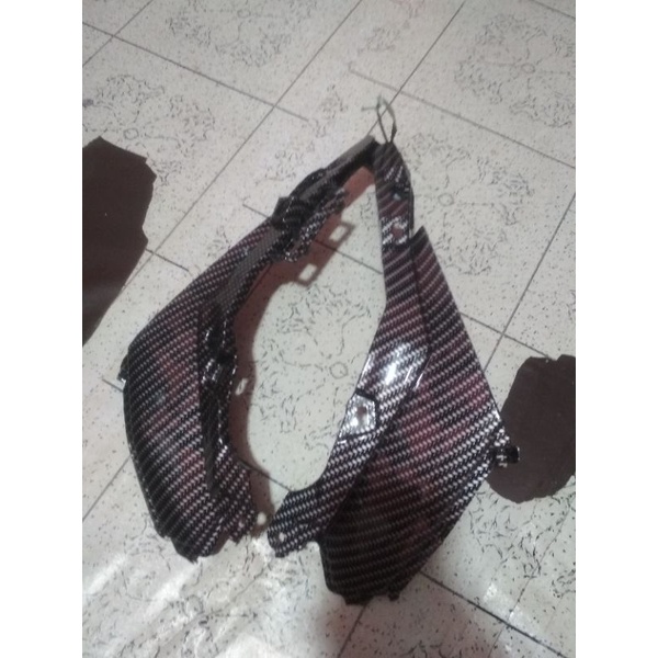 cowl assy front side L & R / body kasar/cbr 150 r facelift/led/k45g Carbon CLUP