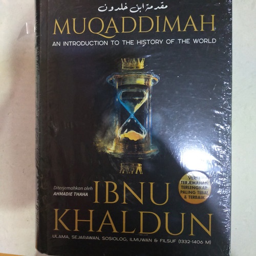 BUKU MUQADDIMAH AN INTRODUCTION TO THE HISTORY OF THE WORLD BAHASA INDONESIA - IBNU KHALDUN [ORIGINAL]