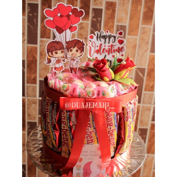 

Snack Cake Tart Valentine and Anniversary Rose