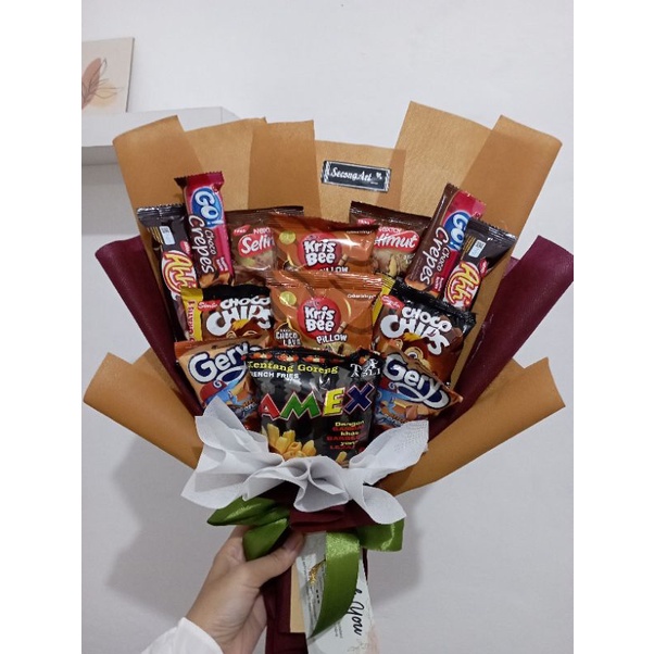

TERMURAH!! BUKETSNACK/BUKETWISUDAMURAH/BUKETSNACKMURAH/BUKETMURAH