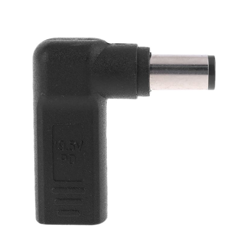 Btsg USB-C Type-C Female to 7.4x5.0mm Untuk Adaptor Plug DC Male Untuk Laptop DELL Conver