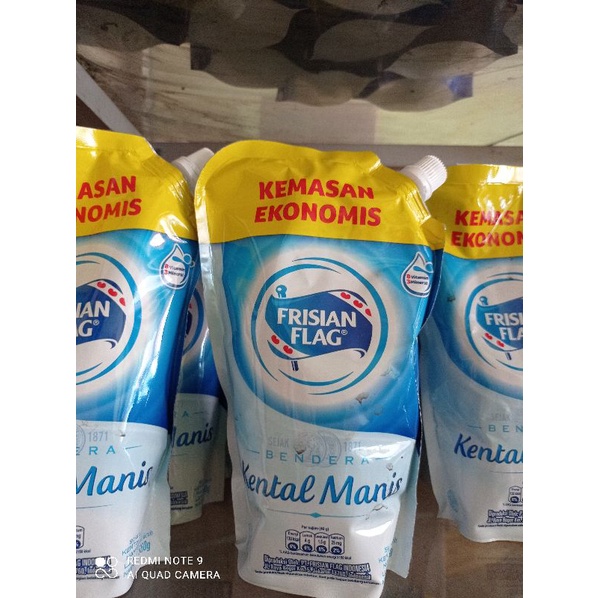 

FRISIAN FLAG BENDERA KENTAL MANIS POUCH 560gr