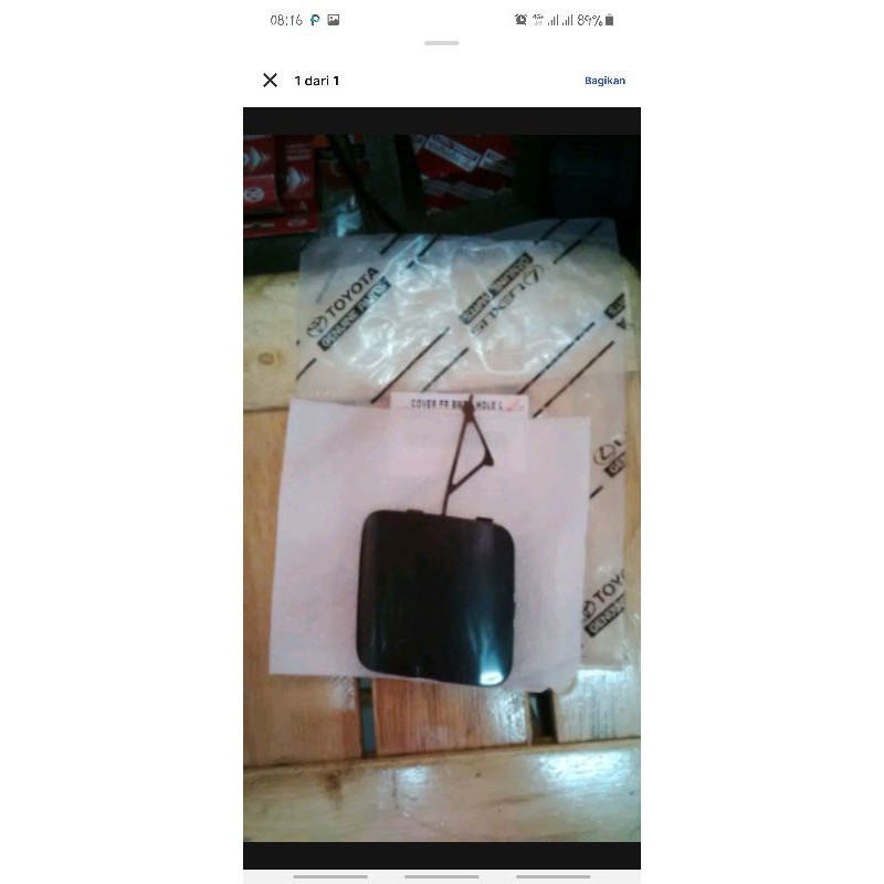 tutup towing depan terios rush thn lama ori