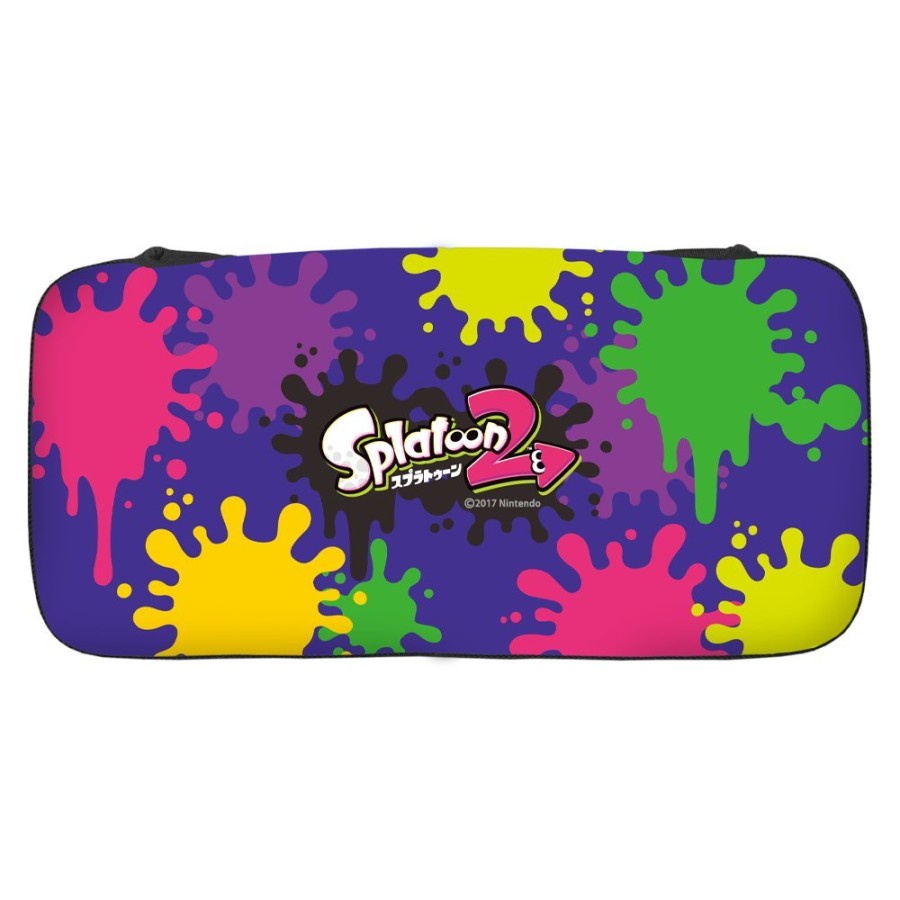 Quick Pouch Collection Dompet for Nintendo Switch V2 Oled Splatoon 2